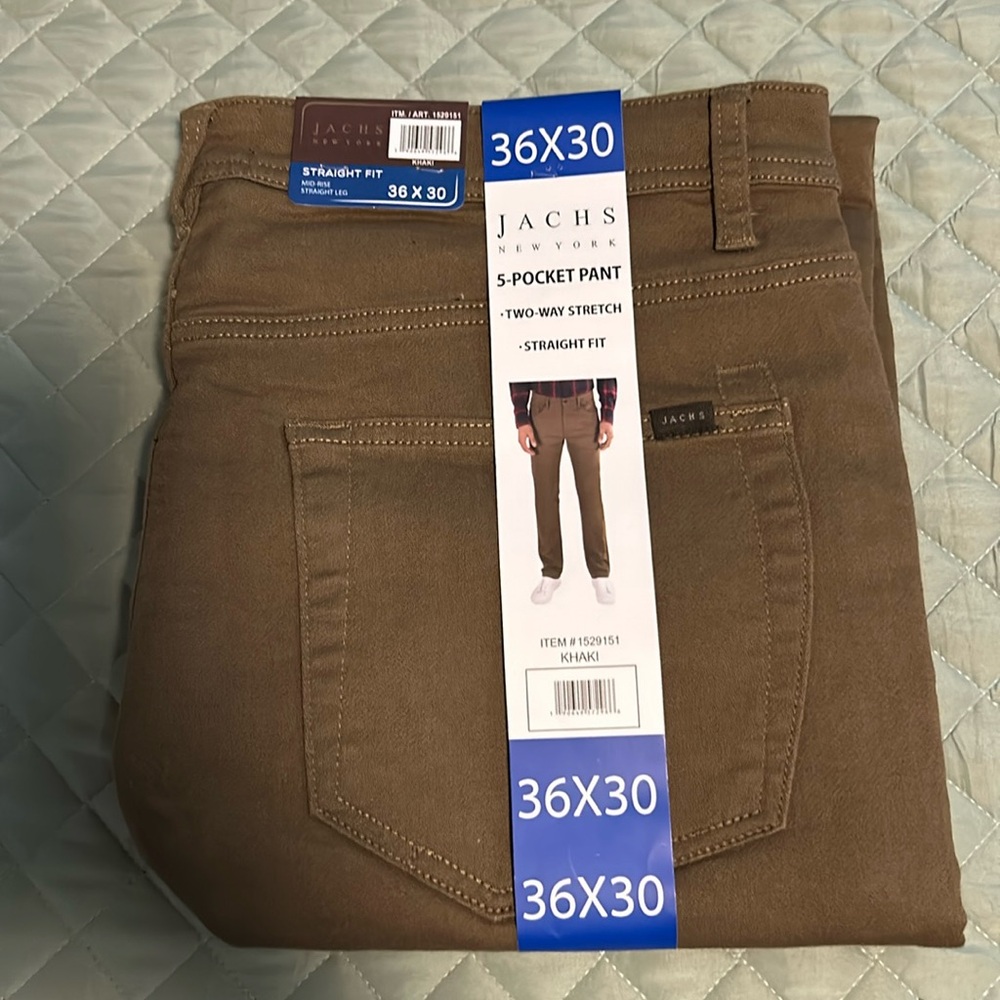 Men’s 5 pocket straight fit pants